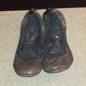 Bandolino laced ballerina flats sz 7.5